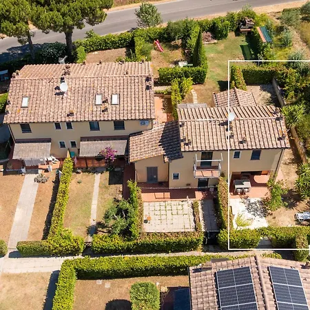 Relax In Toscana Con Piscina Tatil Evi Castellina Marittima