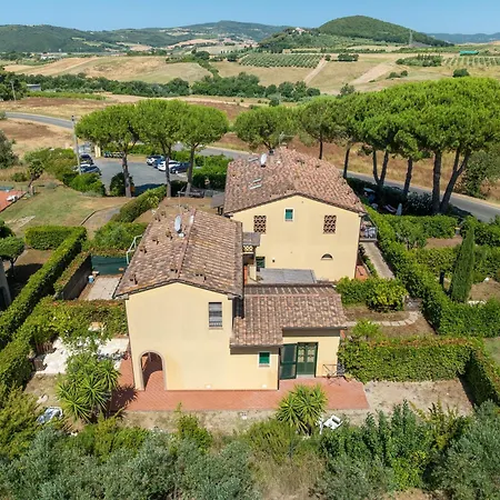 Relax In Toscana Con Piscina E Pet * Castellina Marittima